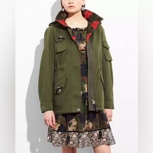 Coach Western Military Parka 4 Tea Rose